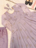 Designer Anarkali Suit In New Fancy Style With Tabby Organza With Bids Hand Work and Embroidery Work