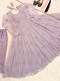 Designer Anarkali Suit In New Fancy Style With Tabby Organza With Bids Hand Work and Embroidery Work