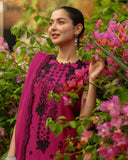 Roman silk with Soft Micro Inner Lining & Thread with Sequence work Salwar Kameez
