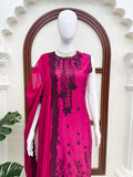 Roman silk with Soft Micro Inner Lining & Thread with Sequence work Salwar Kameez
