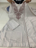 Muslin Cotton with heavy embroidery coding work Salwar Kameez
