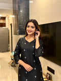 Premium Maharaja Linen with Elegant all-over print Co-Ord Set