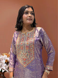 Heavy Frendy Silk with Fancy Embroidery Coding Dori-Sequence Worked With Full Sleeve And Riveted Moti Work Salwar Kameez