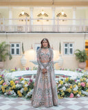 Premium Kasturi Silk Embellished With Heavy Embroidery Work Beautiful Lehenga Choli