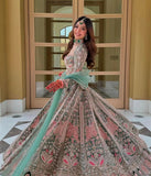 Premium Kasturi Silk Embellished With Heavy Embroidery Work Beautiful Lehenga Choli