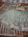 Premium Kasturi Silk Embellished With Heavy Embroidery Work Beautiful Lehenga Choli