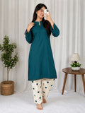 Designer Heavy Rayon Cotton Top And Plazzo