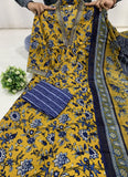 MASTER YELLOW A LINE PRINTED PREMIUM COTTON SUIT