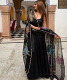 Natural crep with Soft Micro Cotton Lining Beautiful Salwar Kameez