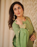 Kareena Kapoor Inspired New Ready To Wear 3 Pc Fancy Kurti With Bottom and Duppatta