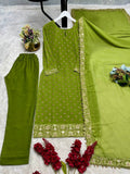Kareena Kapoor Inspired New Ready To Wear 3 Pc Fancy Kurti With Bottom and Duppatta