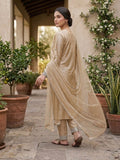 Designer Pure GMY Silk With Heavy Embroidery-Sequence Work Top-Bottom And Dupatta Set