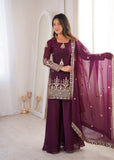 Fully Stitched & Ready to Wear Fendy Silk with Embroidery Sequence Work Salwar Kameez