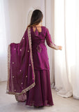 Fully Stitched & Ready to Wear Fendy Silk with Embroidery Sequence Work Salwar Kameez