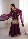 Fully Stitched & Ready to Wear Fendy Silk with Embroidery Sequence Work Salwar Kameez