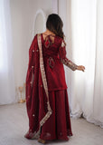 Fully Stitched & Ready to Wear Fendy Silk with Embroidery Sequence Work Salwar Kameez