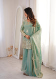 Fully Stitched & Ready to Wear Fendy Silk with Embroidery Sequence Work Salwar Kameez