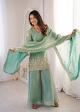Fully Stitched & Ready to Wear Fendy Silk with Embroidery Sequence Work Salwar Kameez