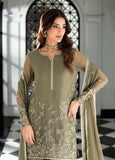 Designer Faux Georgette Top plazzo And Dupatta With Thread And Sequnce Work