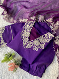 Latest Designer Roman Silk Excluve Top Pant And Dupatta Set