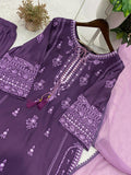 Latest Designer Rayon Salwar Kameez With Embrodery Work