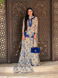 Latest Designer Heavy Faux Georgette Top Plazzo Aand Dupatta Set With Beautiful Embroidery Work