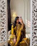 New Designer Party Wear Look Gown Anarkali Style Pant Plazzo and Dupatta