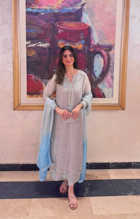 DESIGNER READY TO WEAR 3 PIECE KURTI WITH BEAUTIFUL DUPATTA AND BOTTOM