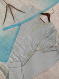 DESIGNER READY TO WEAR 3 PIECE KURTI WITH BEAUTIFUL DUPATTA AND BOTTOM