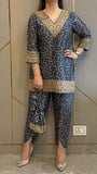 TRENDING FESTIVE COLLECTION CO-ORD SET WITH FULL EMBROIDERY WORK ON PRINTED MUL COTTON