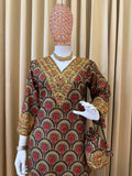 TRENDING FESTIVE COLLECTION CO-ORD SET WITH FULL EMBROIDERY WORK ON PRINTED MUL COTTON