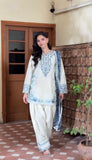 Designer Party Wear Pur Satin Rayon Top  Farshi Palazzo With Dupatta Set