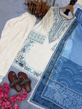 Designer Party Wear Pur Satin Rayon Top  Farshi Palazzo With Dupatta Set