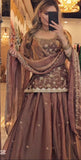 Party Wear Designer Top Lehenga And Dupatta Set With Heavy Fandy Silk With Sequence Work