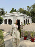 Designer Heavy Pure Cameric Cotton Top Fasshi Salwar And Dupatta Set