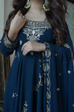 FOX GEORGETTE WITH SEQUENCE EMBROIDERY WORK SALWAR KAMEEZ