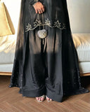 Latest Designer Heavy Natural Crep Material Party Wear Look Top With Farshi Salwar Suit