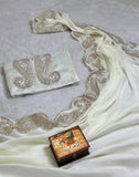Premium Rangoli silk with c pallu zari thread and 3 mm sequence embroidered work Saree