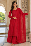 Latest Fox Blooming Georgette Top Bottom And Dupatta Set