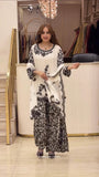 Designer Pure Heavy Faux Georgette With Embroidery Sequence Work Top-Bottom And Dupatta Set