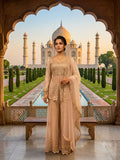 Designer Party Wear Butterfly Net Top Plazzo And Dupatta Set With Beautiful Sequence Work
