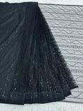 Beautiful Designer Ready To Wear Saree With Havy Net Febric And Sequnce Work