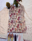 Latest Designer Heavy Pure Cameric Cotton Farshi Salwar Suit