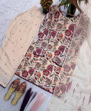 Latest Designer Heavy Pure Cameric Cotton Farshi Salwar Suit