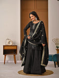 New Designer Party Wear Look Top  Sharara Plazzo and Dupatta New Fancy Style