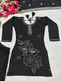 New Designer Party Wear Look Top  Sharara Plazzo and Dupatta New Fancy Style