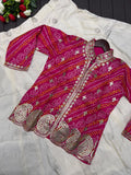 Party Wear Pure Simar Jacket And Lehenga Choli With Heavy Embroidery And Sequence Work
