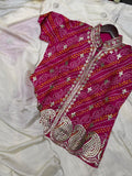 Party Wear Pure Simar Jacket And Lehenga Choli With Heavy Embroidery And Sequence Work