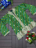 Party Wear Pure Simar Jacket And Lehenga Choli With Heavy Embroidery And Sequence Work