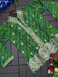 Party Wear Pure Simar Jacket And Lehenga Choli With Heavy Embroidery And Sequence Work